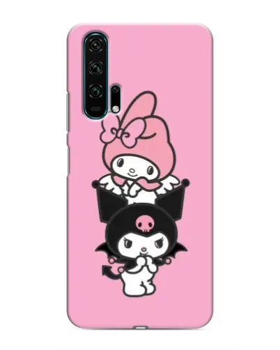 Чехол для Huawei Honor 20 Pro с картинкой «My Melody и Kuromi»