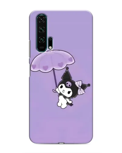 Чехол для Huawei Honor 20 Pro с картинкой «Kuromi с зонтиком»