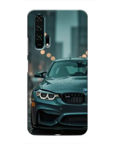 Чехол для Huawei Honor 20 Pro с картинкой «BMW в огнях города» Чехол для Huawei Honor 20 Pro с картинкой «BMW в огнях города»