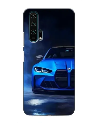 Чехол для Huawei Honor 20 Pro с картинкой «Голубая BMW M4» Чехол для Huawei Honor 20 Pro с картинкой «Голубая BMW M4»