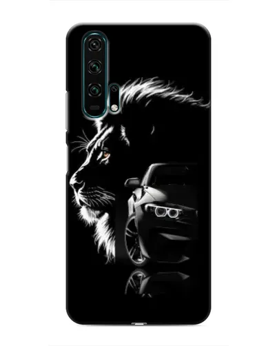 Чехол для Huawei Honor 20 Pro с картинкой «BMW и лев» Чехол для Huawei Honor 20 Pro с картинкой «BMW и лев»