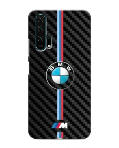 Чехол для Huawei Honor 20 Pro с картинкой «Эмблема BMW и карбон» Чехол для Huawei Honor 20 Pro с картинкой «Эмблема BMW и карбон»