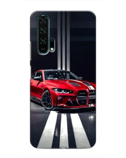 Чехол для Huawei Honor 20 Pro с картинкой «Красная BMW на дороге» Чехол для Huawei Honor 20 Pro с картинкой «Красная BMW на дороге»