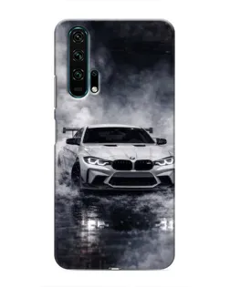 Чехол для Huawei Honor 20 Pro с картинкой «BMW сквозь туман»