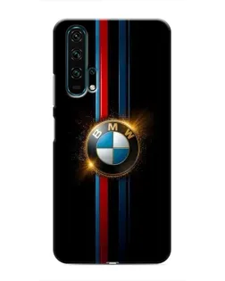 Чехол для Huawei Honor 20 Pro с картинкой «BMW M-Power неон»