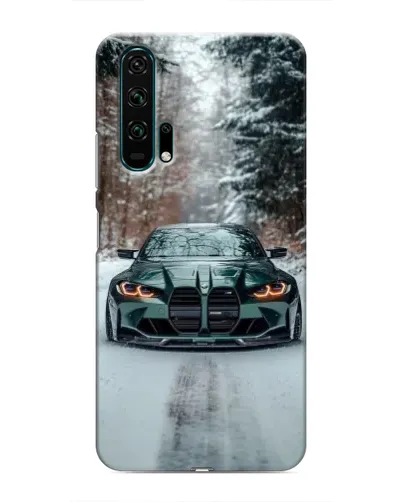 Чехол для Huawei Honor 20 Pro с картинкой «BMW в зимнем лесу» Чехол для Huawei Honor 20 Pro с картинкой «BMW в зимнем лесу»