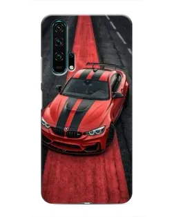 Чехол для Huawei Honor 20 Pro с картинкой «BMW на красной дорожке»