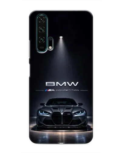 Чохол для Huawei Honor 20 Pro з картинкою «BMW крізь нічне місто» Чохол для Huawei Honor 20 Pro з картинкою «BMW крізь нічне місто»
