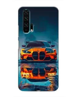 Чохол для Huawei Honor 20 Pro з картинкою «BMW — золота емблема»