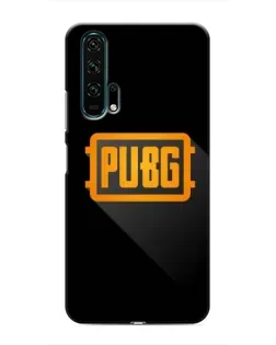 Чехол для Huawei Honor 20 Pro с картинкой «PUBG — рамка лого»