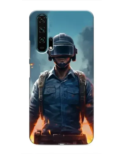 Чехол для Huawei Honor 20 Pro с картинкой «PUBG — реалистичный герой»