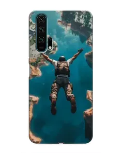 Чехол для Huawei Honor 20 Pro с картинкой «PUBG — свободное падение»