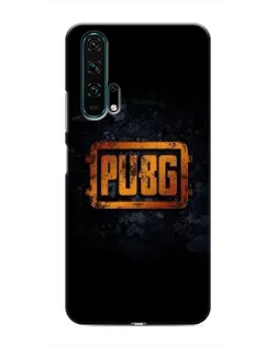 Чехол для Huawei Honor 20 Pro с картинкой «PUBG — золотой логотип»
