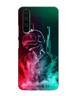 Чехол для Huawei Honor 20 Pro с картинкой «PUBG — огненный воин»