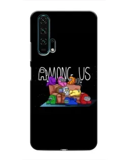 Чехол для Huawei Honor 20 Pro с картинкой «Логотип Among Us»