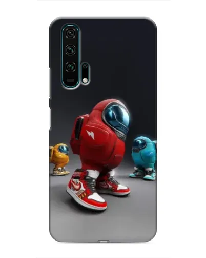 Чехол для Huawei Honor 20 Pro с картинкой «Among Us — 3D стиль»