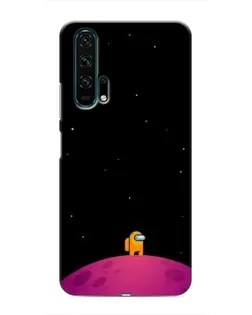 Чехол для Huawei Honor 20 Pro с картинкой «Одинокий герой на планете»