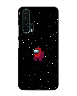 Чехол для Huawei Honor 20 Pro с картинкой «Красный Among Us»