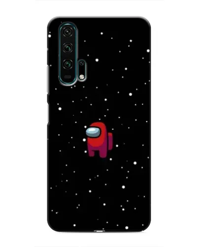 Чехол для Huawei Honor 20 Pro с картинкой «Красный Among Us»