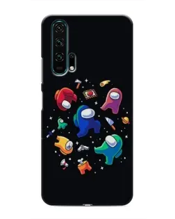 Чехол для Huawei Honor 20 Pro с картинкой «Among Us космос»