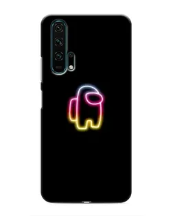 Чехол для Huawei Honor 20 Pro с картинкой «Among Us градиент»