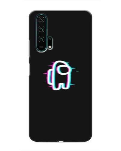 Чехол для Huawei Honor 20 Pro с картинкой «Among Us неон»