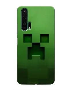 Чехол для Huawei Honor 20 Pro с картинкой «Крипер микро-дизайн»