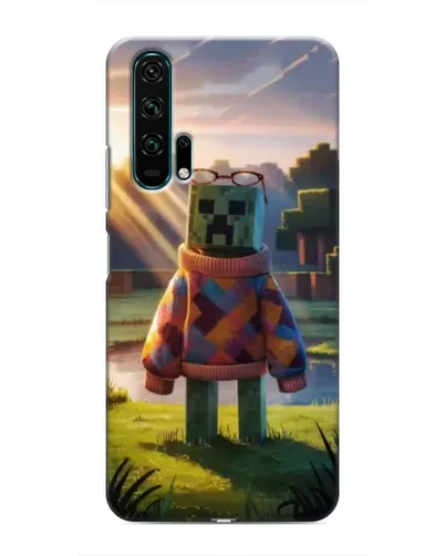 Чехол для Huawei Honor 20 Pro с картинкой «Крипер в свитере»