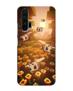 Чехол для Huawei Honor 20 Pro с картинкой «Поле подсолнухов»