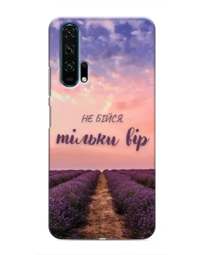 Чехол для Huawei Honor 20 Pro с картинкой «Не бойся — веруй» Чехол для Huawei Honor 20 Pro с картинкой «Не бойся — веруй»