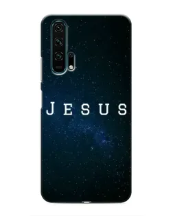 Чехол для Huawei Honor 20 Pro с картинкой «Звездное небо Jesus»