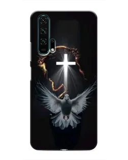 Чехол для Huawei Honor 20 Pro с картинкой «Голубь и Свет»