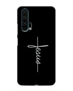 Чехол для Huawei Honor 20 Pro с картинкой «Тонкая линия веры»
