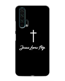 Чехол для Huawei Honor 20 Pro с картинкой «Иисус любит тебя»