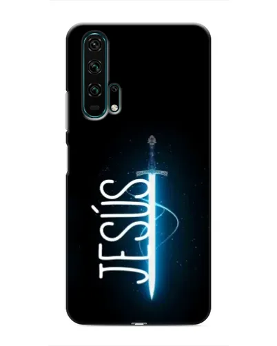 Чехол для Huawei Honor 20 Pro с картинкой «Меч Духа Jesus» Чехол для Huawei Honor 20 Pro с картинкой «Меч Духа Jesus»