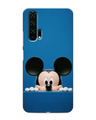 Чехол для Huawei Honor 20 Pro с картинкой «Микки выглядывает»
