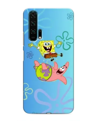 Чехол для Huawei Honor 20 Pro с картинкой «Спанч Боб и Патрик» Чехол для Huawei Honor 20 Pro с картинкой «Спанч Боб и Патрик»