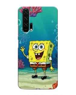 Чехол для Huawei Honor 20 Pro с картинкой «Подводный привет»