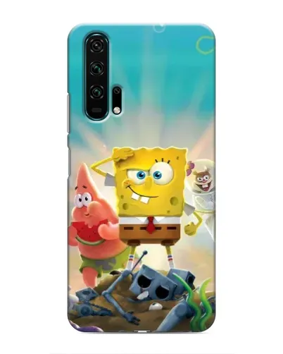 Чехол для Huawei Honor 20 Pro с картинкой «Спанч Боб победитель» Чехол для Huawei Honor 20 Pro с картинкой «Спанч Боб победитель»