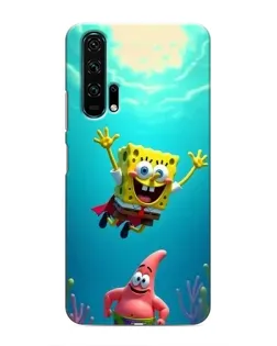 Чехол для Huawei Honor 20 Pro с картинкой «Спанч Боб под водой» Чехол для Huawei Honor 20 Pro с картинкой «Спанч Боб под водой»