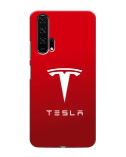 Чехол для Huawei Honor 20 Pro с картинкой «Tesla Red Classic»