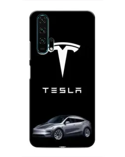 Чехол для Huawei Honor 20 Pro с картинкой «Tesla Model Y»