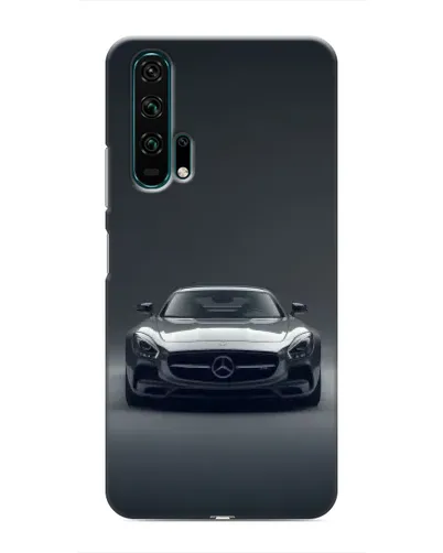 Чехол для Huawei Honor 20 Pro с картинкой «Mercedes на черном» Чехол для Huawei Honor 20 Pro с картинкой «Mercedes на черном»