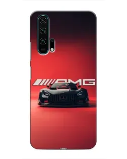 Чехол для Huawei Honor 20 Pro с картинкой «Mercedes AMG — красная линия»