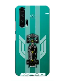 Чехол для Huawei Honor 20 Pro с картинкой «Mercedes AMG Petronas»