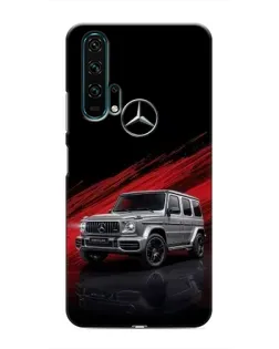 Чехол для Huawei Honor 20 Pro с картинкой «Mercedes G-Class красный»
