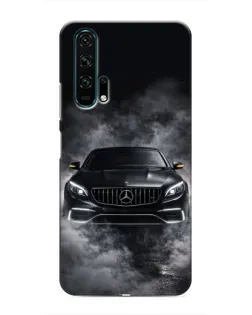 Чехол для Huawei Honor 20 Pro с картинкой «Mercedes в дыму»