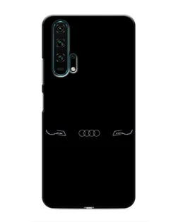 Чехол для Huawei Honor 20 Pro с картинкой «Audi — световой подпись»