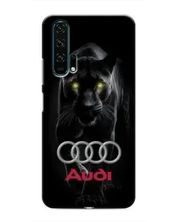 Чехол для Huawei Honor 20 Pro с картинкой «Пантера и Audi»