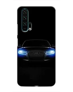 Чехол для Huawei Honor 20 Pro с картинкой «Audi в неоне»